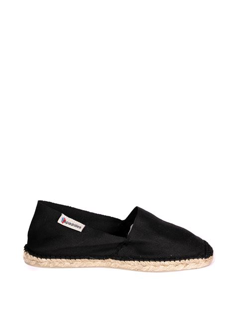 black alpargata lona espadrilles ESPADRILLES | ALPARGATA LONACANVAS-NEGRO